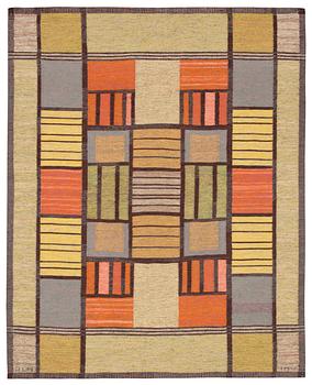 RUG. Flat weave (Rölakan). 211,5 x 165 cm. Signed JLH IMV.