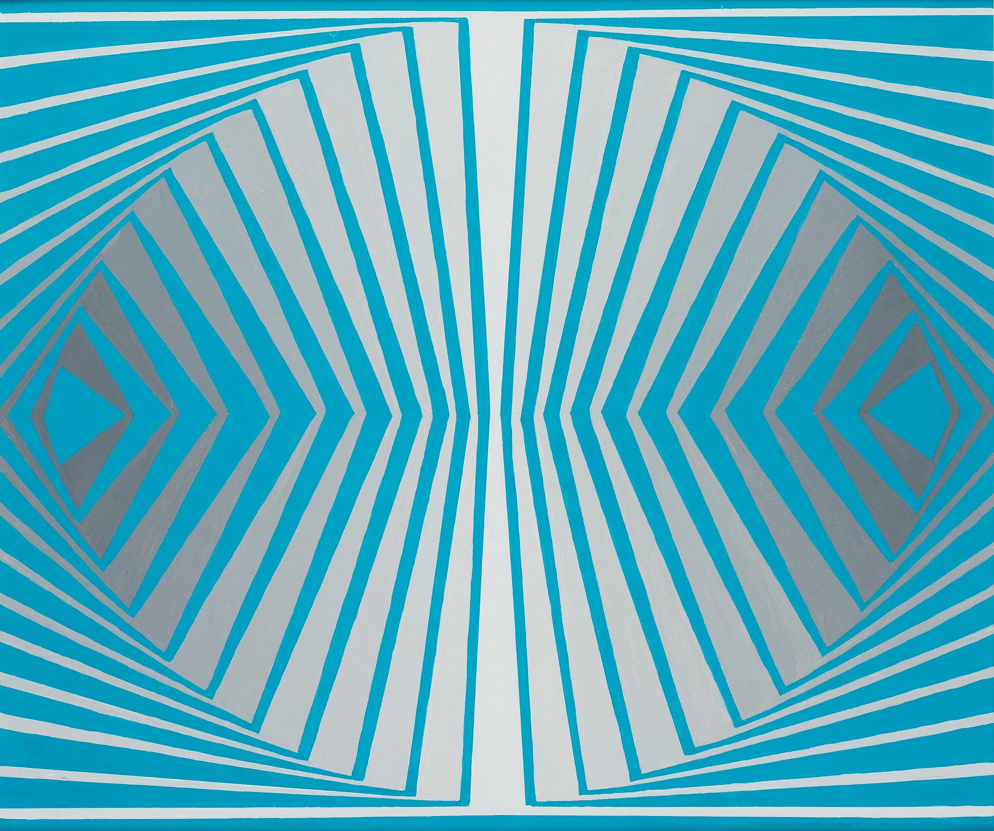 INGER EKDAHL, gouache på papper, signerad a tergo.