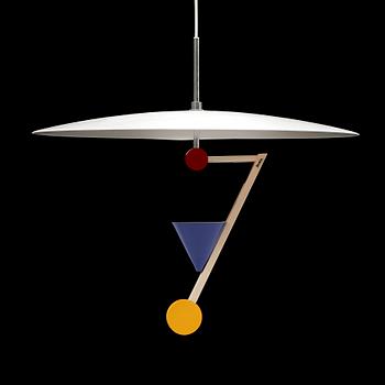 TAKLAMPA, "Halo there", Olle Andersson, Boréns. Höjd ca 55 cm.