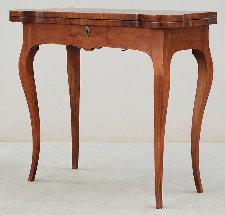 SPELBORD, av Lars Nordin (mästare i Stockholm 1743-1773). Rokoko.