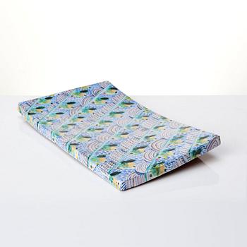 Oiva Toikka, & Kennet Williamson, a glazed ceramic tray with two cups, 1998.