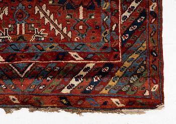 An antique Sauj Bulag runner, Eastern Kurdistan, c. 360 x 155.