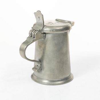 Målkärl, 1/2 kvarter av Baltzar Rokus, Arboga 1769.