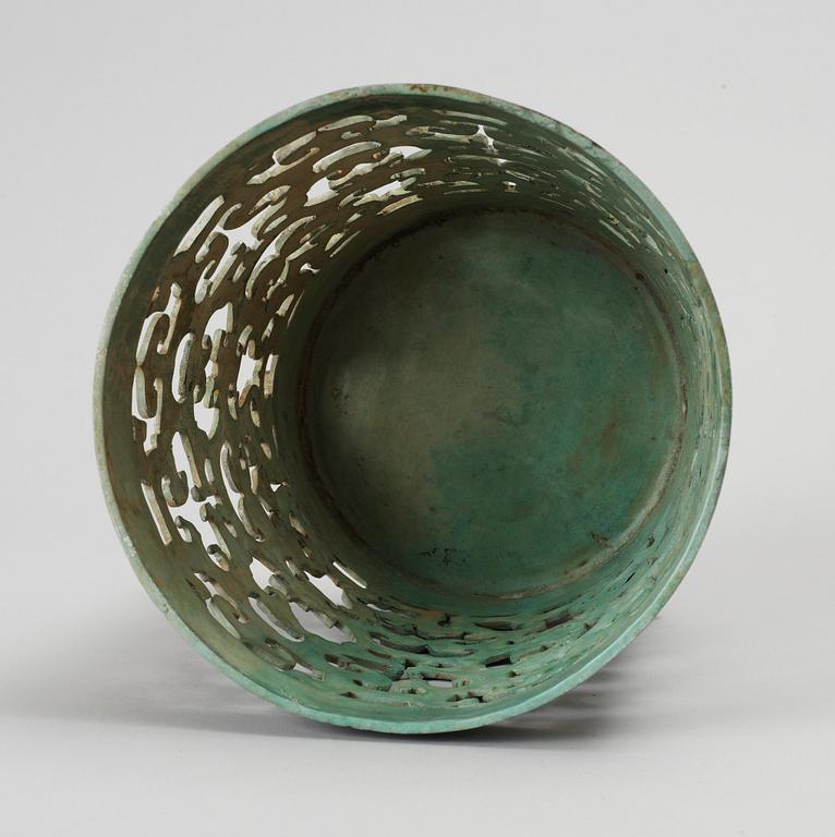 KÄRL, brons, Kina 1900-tal.