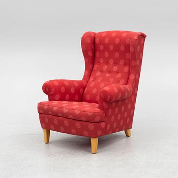 Carl Malmsten, armchair, "Häggbom", AB O.H. Sjögren.