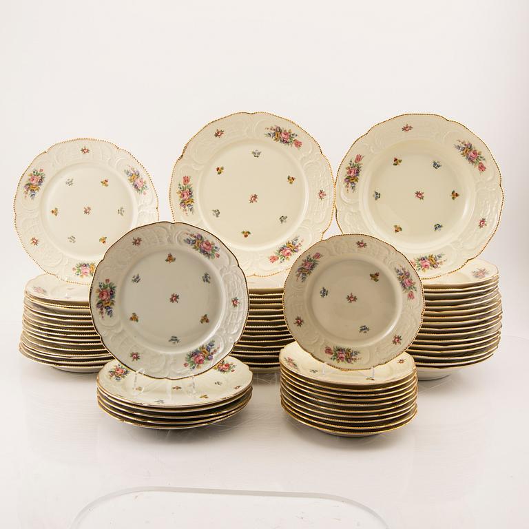 A 78 pcs dinner service Rosenthal 1940's.