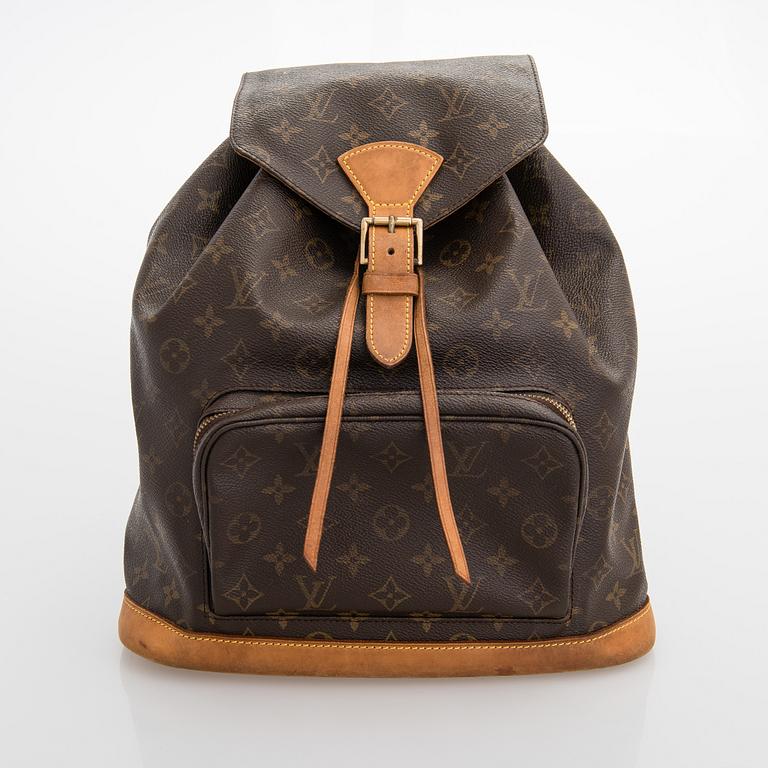 Louis Vuitton, Monogram Canvas Montsouris Backpack.