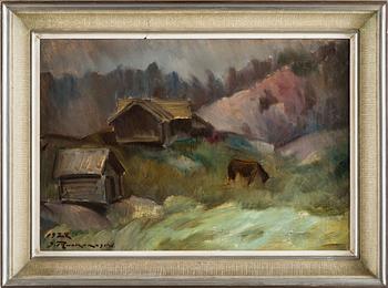 Jalmari Ruokokoski, Maalaismaisema.