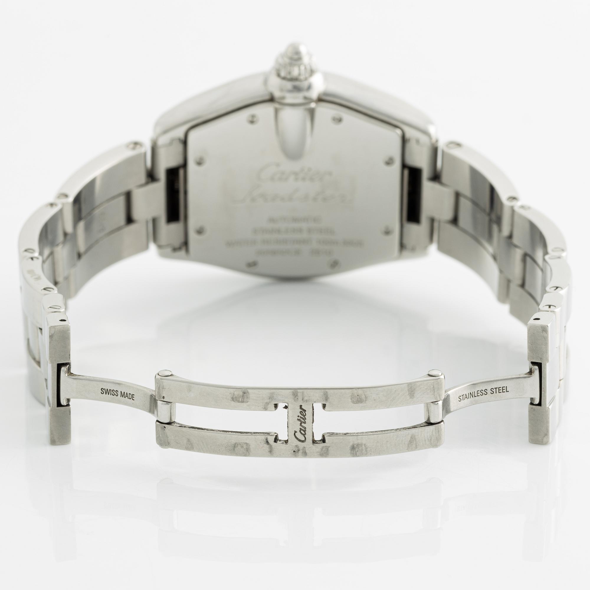 Cartier, Roadster, armbandsur, 38 mm.