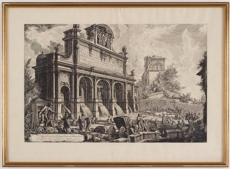 Giovanni Battista Piranesi, Ur "Vedute di Roma".