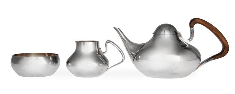 Henning Koppel, A 3-PIECE COFFE SERVICE.