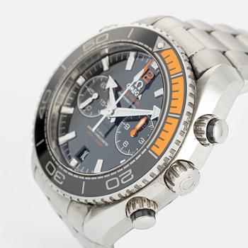 Omega, Seamaster, Planet Ocean 600M, wristwatch, chronograph, 45,5 mm.