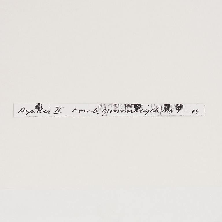 Lennart Olson, "Agadir II", 1979.