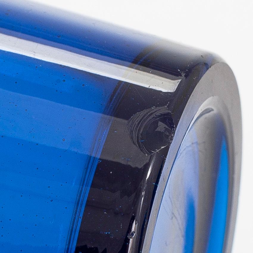 Drinking glasses, 14 pieces, pressed glass, mid-20th century.