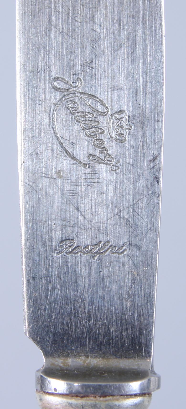 BESTICKSERVISDELAR, 18 delar, silver, bl a "Olga" samt Olgaliknande modell.