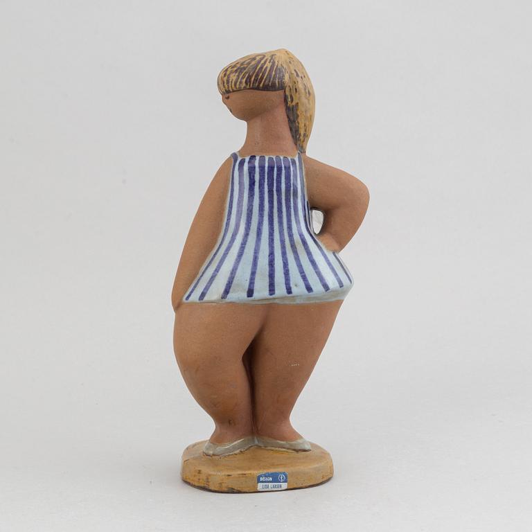 Lisa Larson, a stoneware figurine, 'Dora' from the series 'ABC-flickorna', for Gustavsberg.