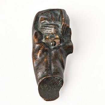 Anna Petrus, a patinated bronze sculpture of a female torso, Stockholm, ca. 1915.