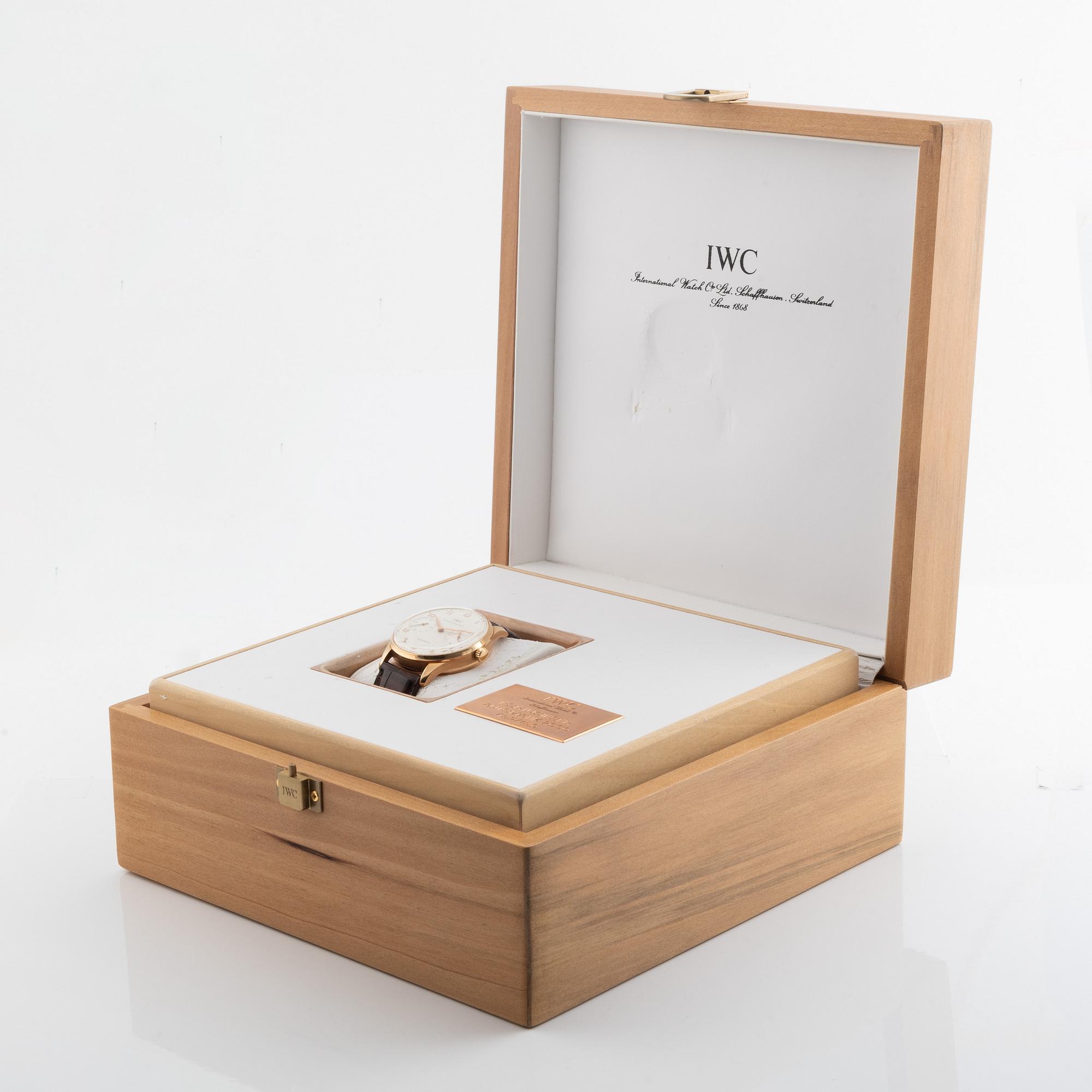 IWC, Portugieser, 2000, 7 Days Power Reserve, "Limited Edition", armbandsur, 42 mm.