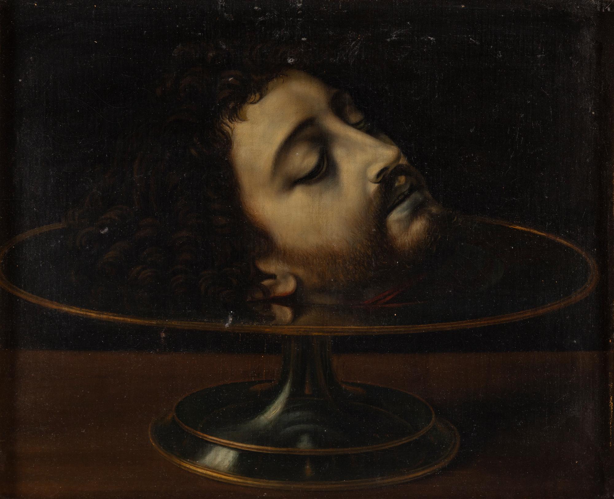 ANDREA SOLARIO, follower of. Relined canvas 34 x 41 cm.
