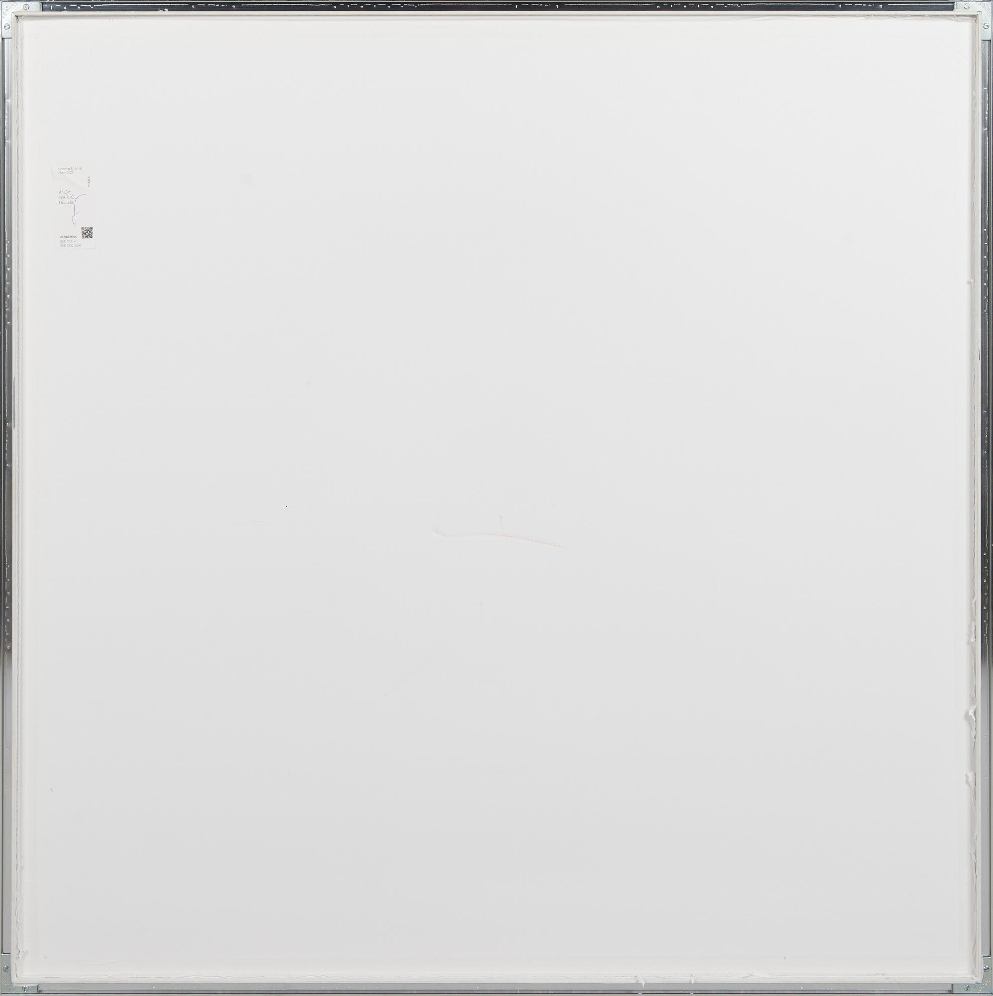 Andy Warhol, Dracula, sarjasta "Myths".