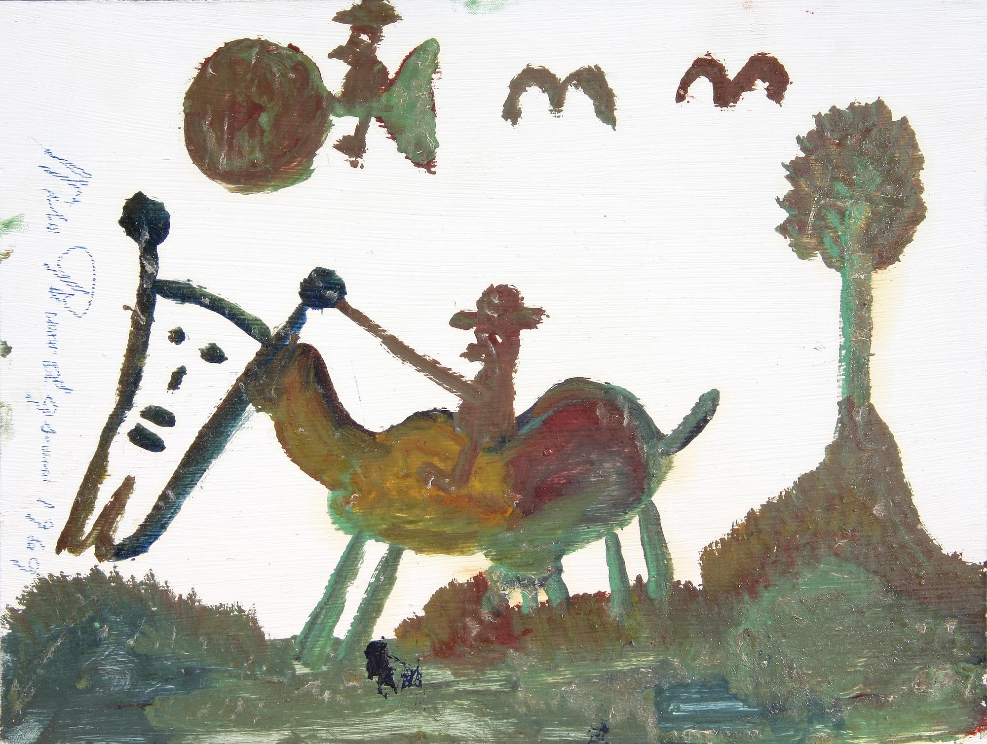 NILS RUNDGREN (Björnjägaren), 3 st blandteknik, sign samt dat "69".