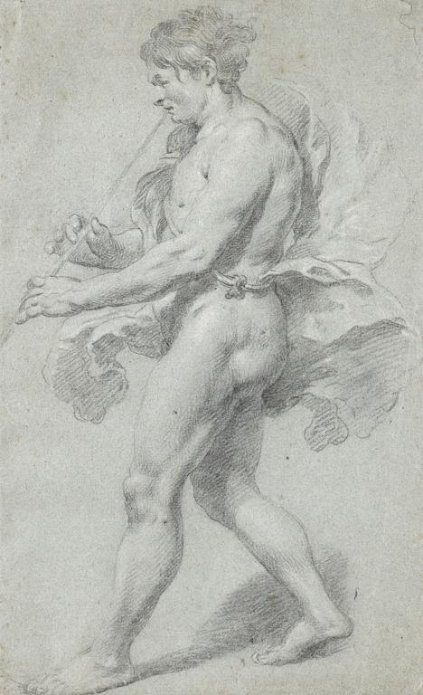 Jacob Adriaensz. Backer Follower of, Man with a flute.