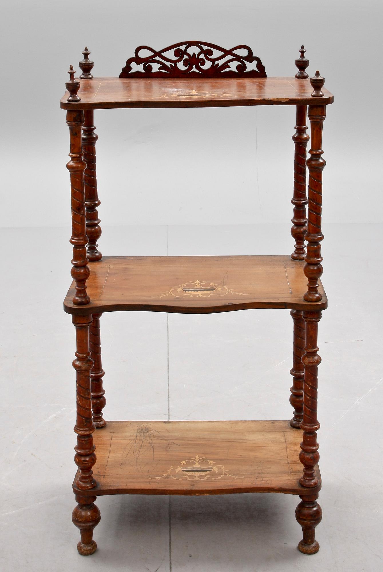 ETAGERE, 1800-talets slut.