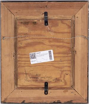 Rolf Juell Gleditsch, oil on panel, signed with monogram RJS and dated 1924.