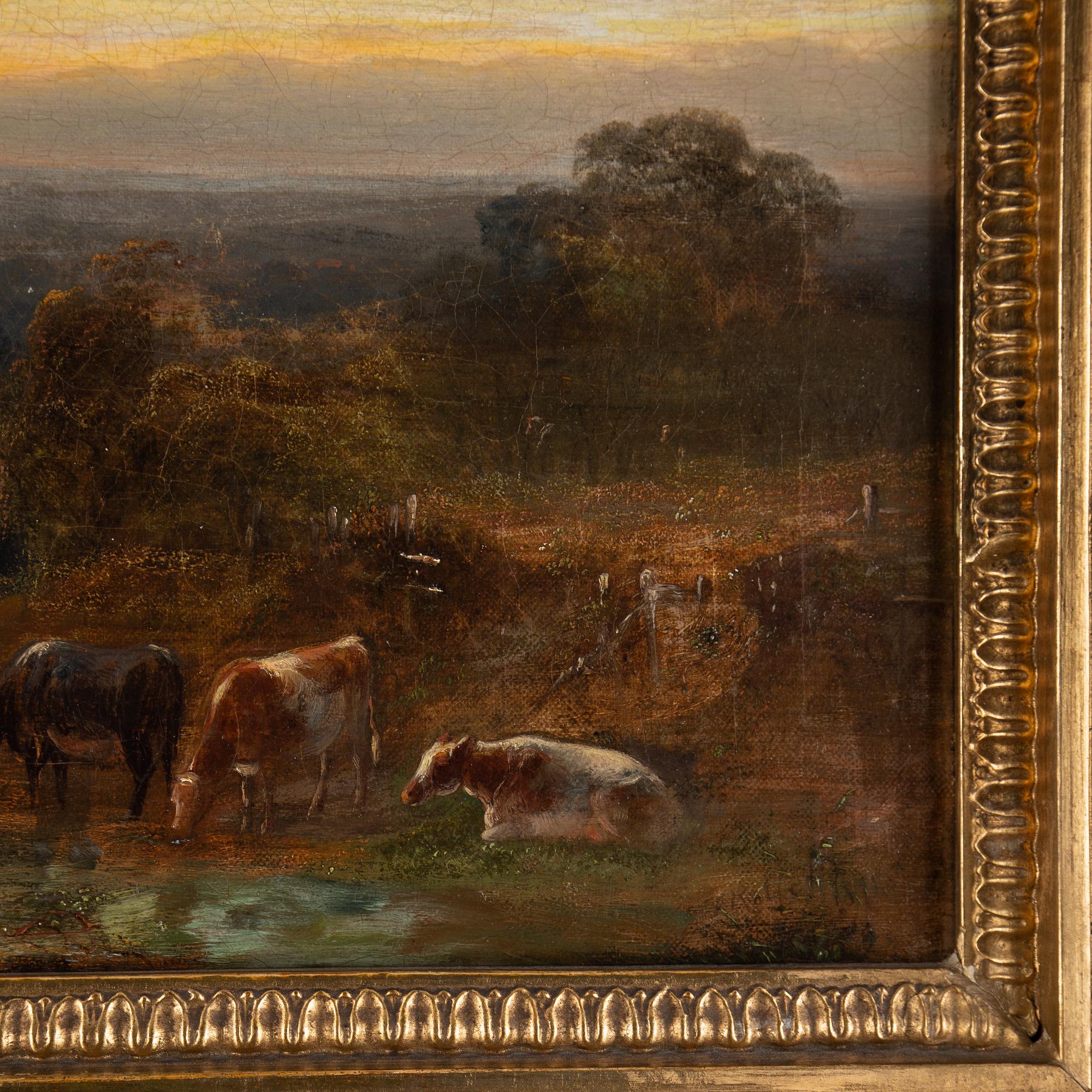 Alexander Frederick Rolfe, oil on canvas, signed.
