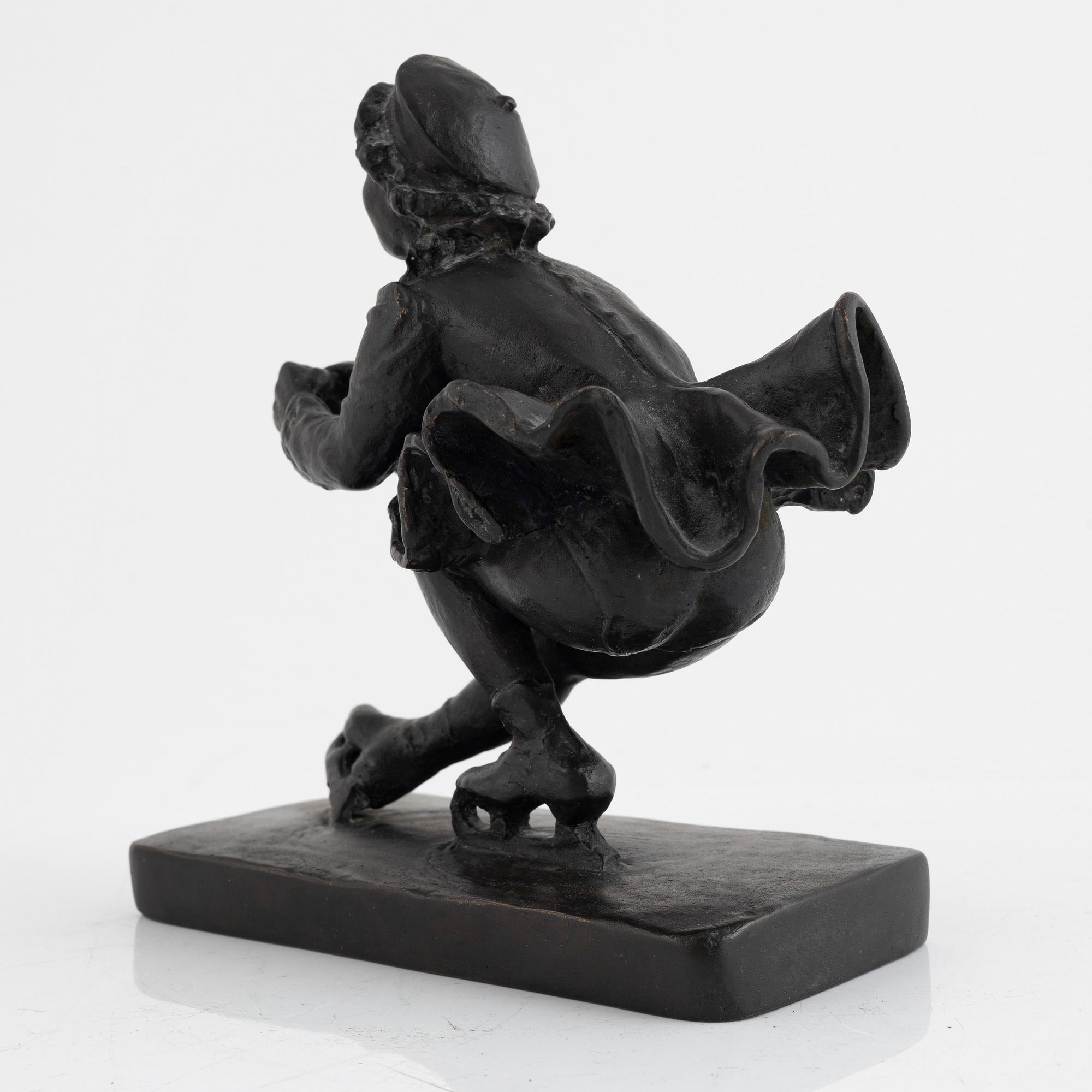 Elsa Schultz-Moberger, Skulptur, broms.