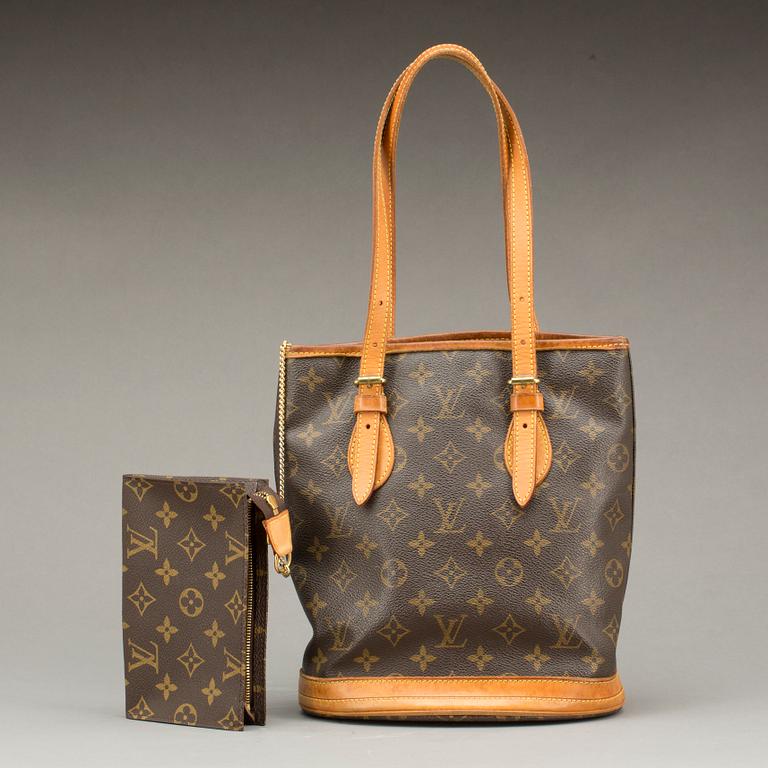HANDVÄSKA, "Petite Bucket", Louis Vuitton.