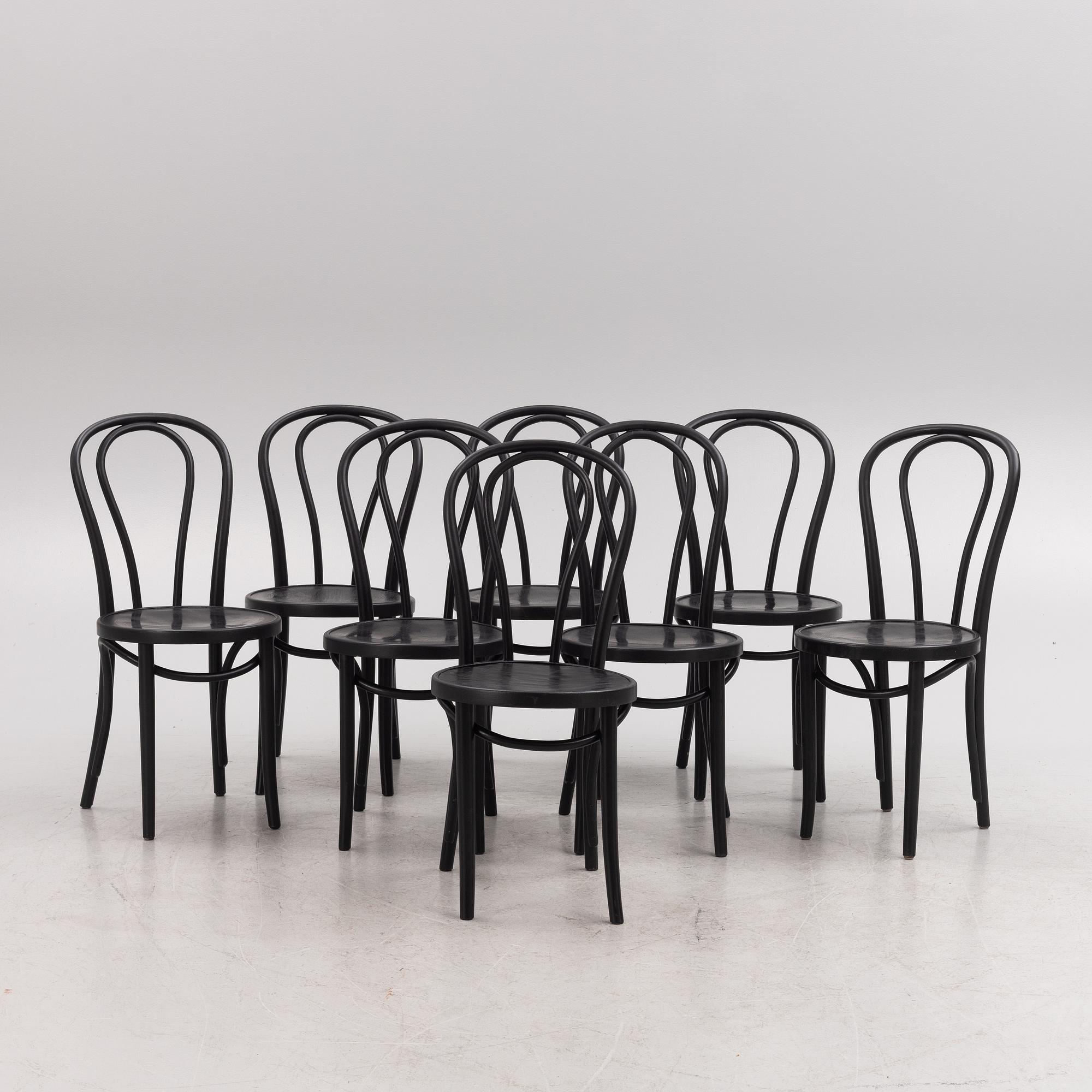 Gillis Lundgren, stolar, 8 st, "Öglan", IKEA.