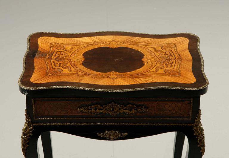 DAMARBETSBORD, Alphons Tahan,  Frankrike, 1848-78.