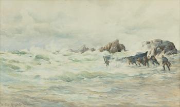 Anna Palm de Rosa, Fiskare, Saint-Marc, Bretagne.