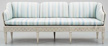 TRÅGSOFFA, gustaviansk, 1700-talets andra hälft.