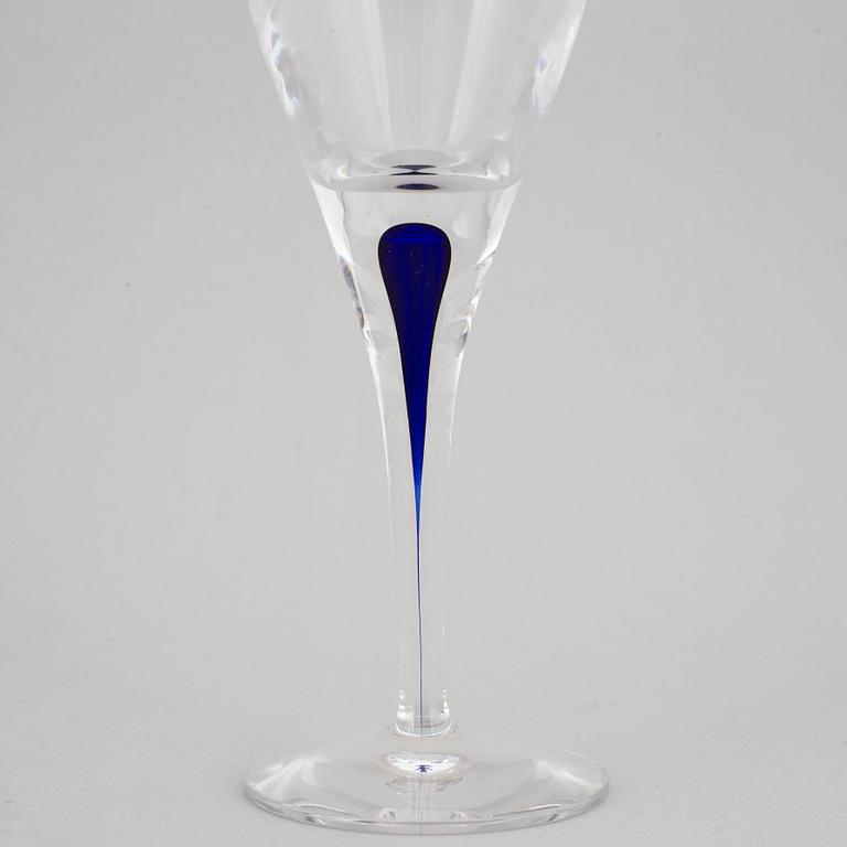 ERIKA LAGERBIELKE, glasservis, 54 delar, "Intermezzo", Orrefors.