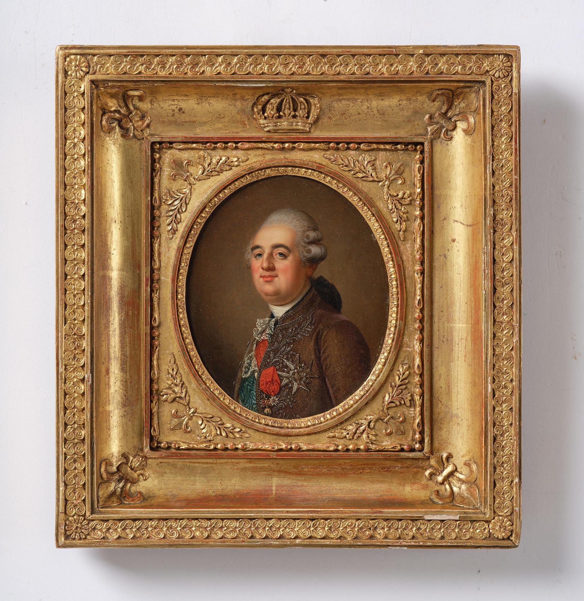 Adolf Ulrik Wertmüller, "Queen Marie-Antoinette" (1755-1793) & "King Louis XVI" (1754-1793) of France.