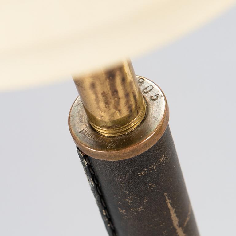 Alvar Aalto, an 'Angel's Wing' floor lamp, 805. Manufactured by Valaistustyö.