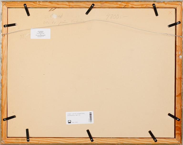 LOTTE LASERSTEIN, blandteknik, sign.