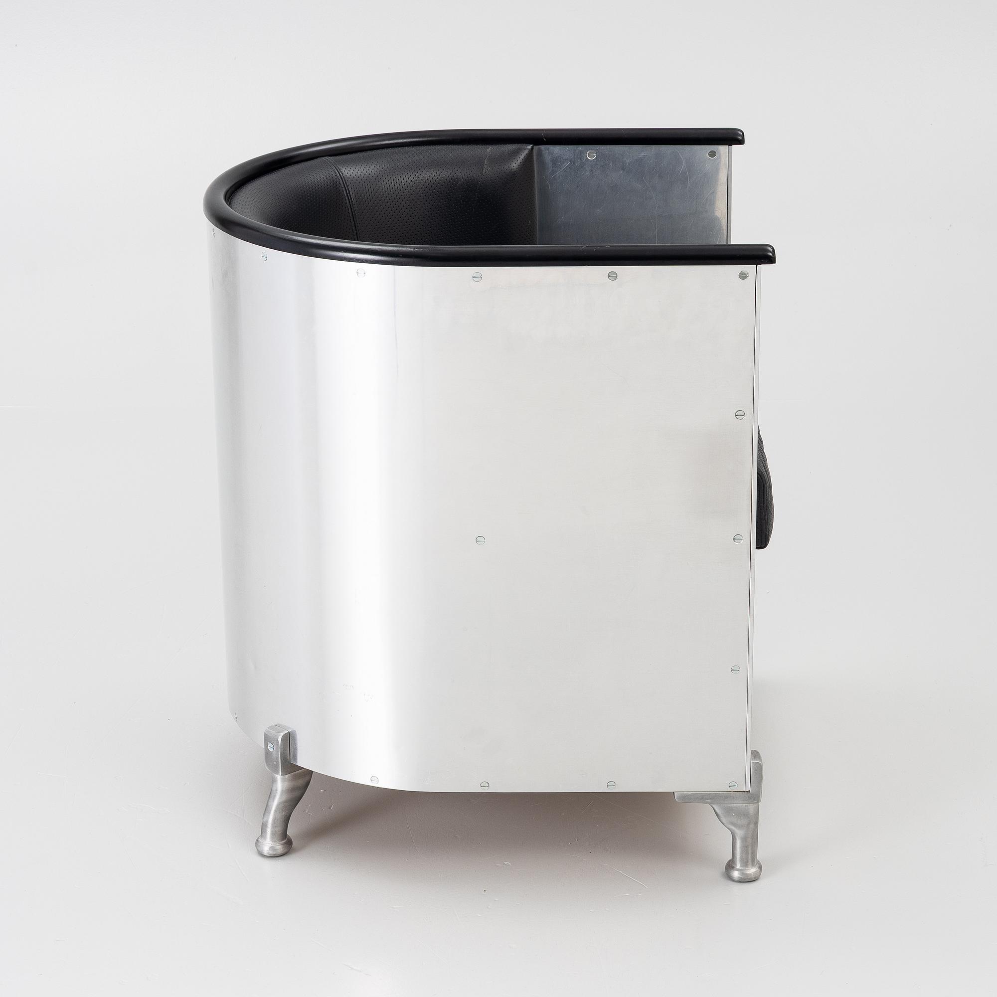 Mats Theselius, Armchair, 'Aluminium', Källemo.