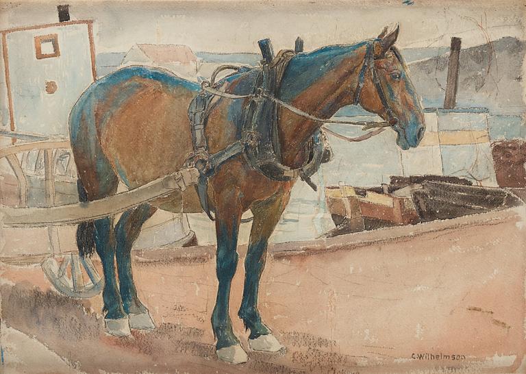 Carl Wilhelmson, Horse.