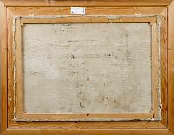 OLAVI LAINE, olja på duk, monogramsign.