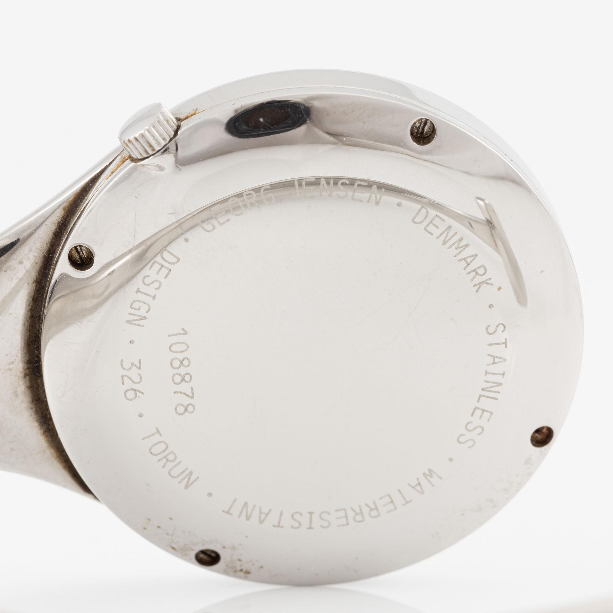 Georg Jensen, Vivianna, design Torun Bülow-Hübe, armbandsur, 33 mm.