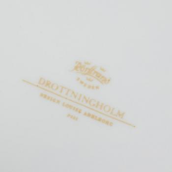 SERVISDELAR, 98 st, porslin, "Swedish Grace" samt "Drottningholm", Louise Adelborg, Rörstrand.
