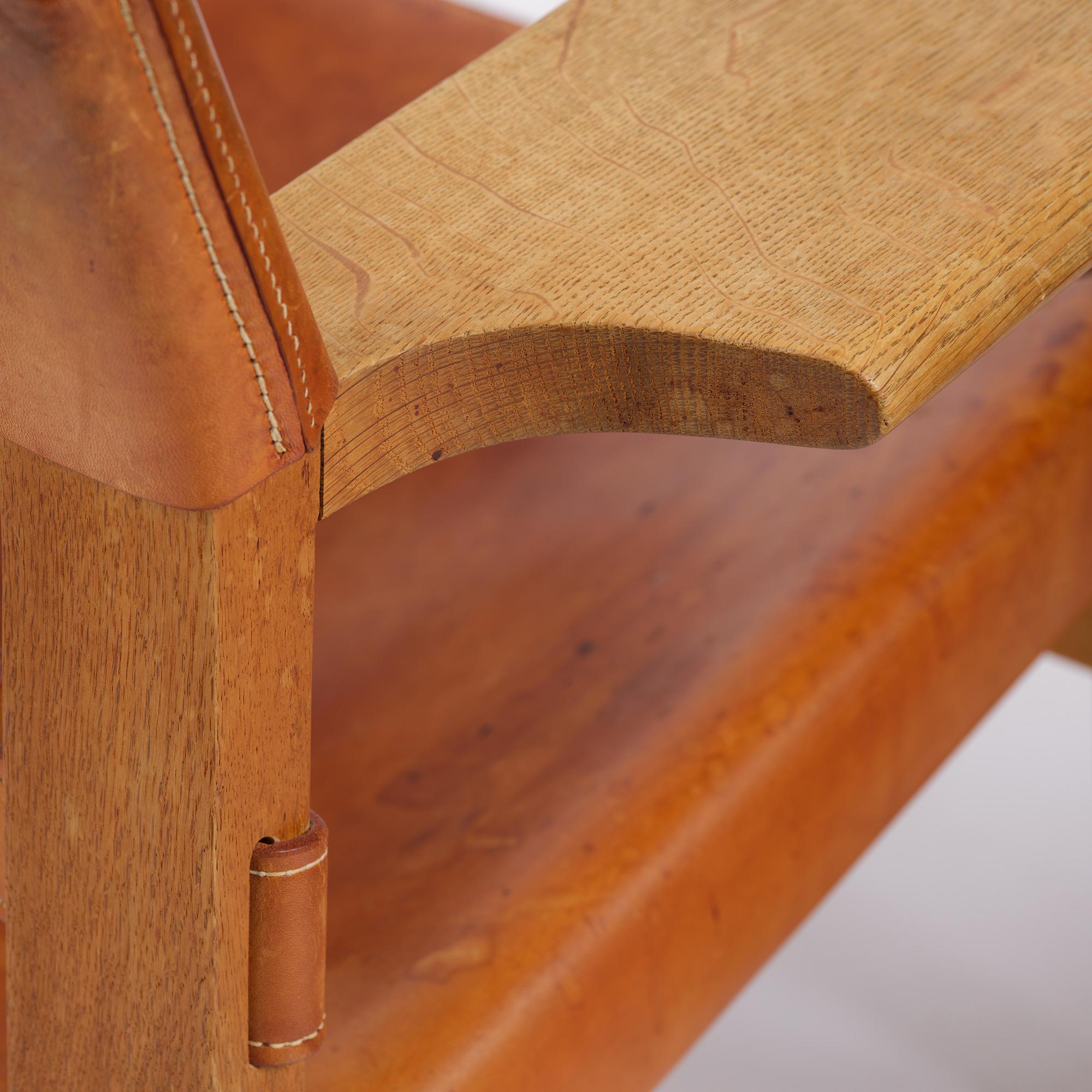 Børge Mogensen, a pair of armchairs, "The Spanish Chair", model 226, Fredericia Stolefabrik, Denmark 1960s.