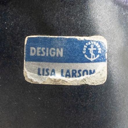Lisa Larson, figuriner, 2 st, stengods, Gustavsberg.