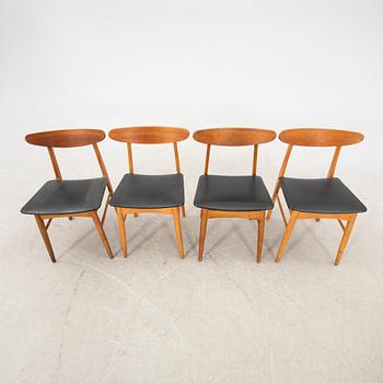 Chairs 4 pcs Farstrup Denmark 1960s.