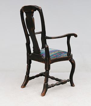 SKRIVSTOL, senbarock, 1700-tal.