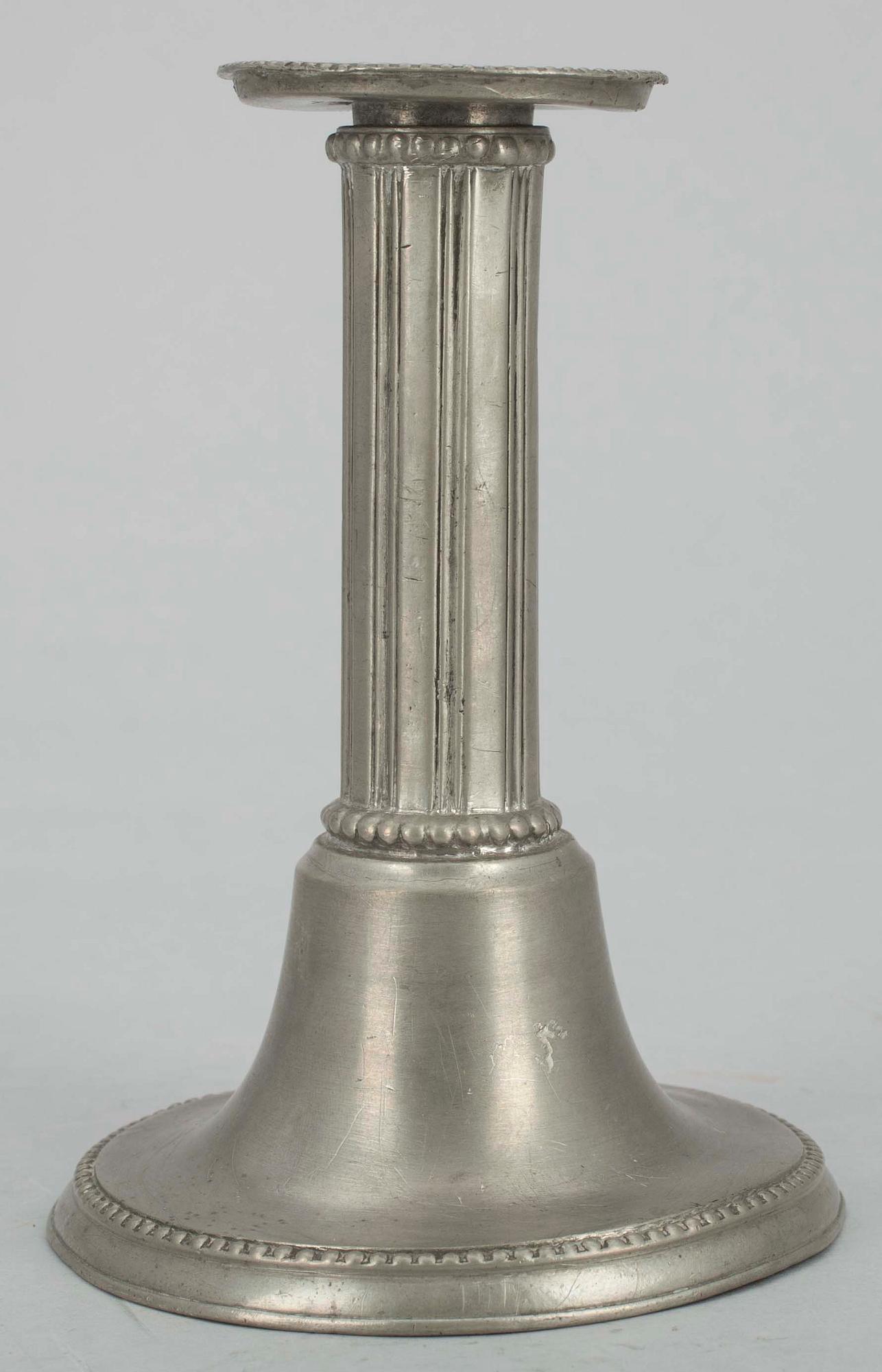 LJUSSTAKE, tenn, Johan Lindblad (1827-1861) Åbo 1829.