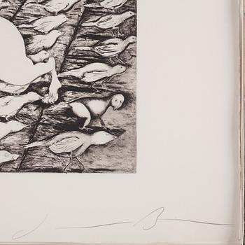 Jonathan Borofsky, etching. Signed and numbered 2/33 (2978734).